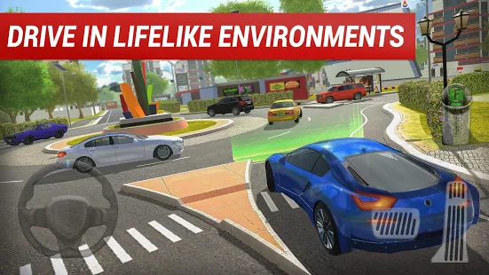 Взлом Roundabout 2: A Real City Driving Parking Sim (Много монет) на Андроид