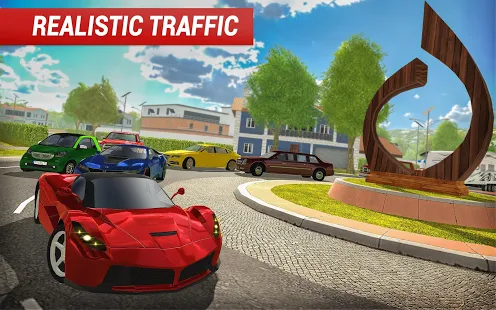 Взлом Roundabout 2: A Real City Driving Parking Sim (Много монет) на Андроид